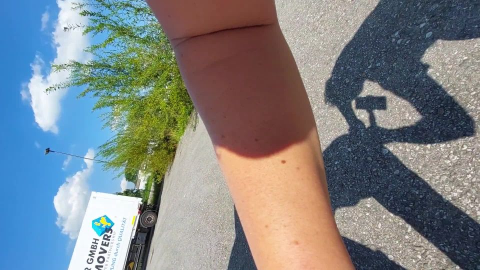 Estacionamiento Lote Hobby puta coche Tensionista atrapado jerking y follada sin un condón 1080p