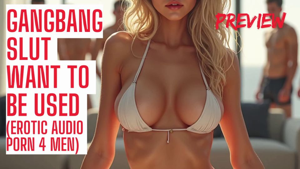 OrgasmicAudio - Fuck me in all of my holes (Full Gangbang Audio on my site ASMR HFO JOI Erotic Audio 4 Men)