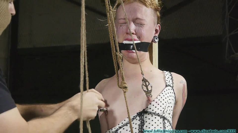 online porn clip 31 milf big ass bdsm Moxie Belt Whipped Gagged Nose Hooked Clamped Crotch Roped Part 2, bdsm on bdsm porn