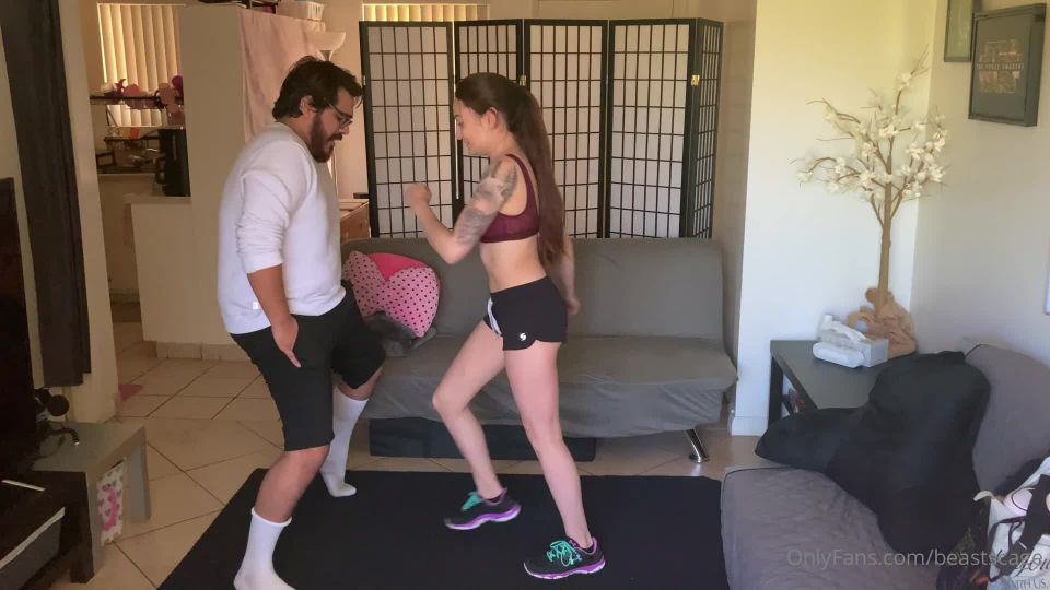 xxx video 34 fetish play Beastcage Ballbusting - The man himself asks to hit him in the groin 2, ballbusting on fetish porn