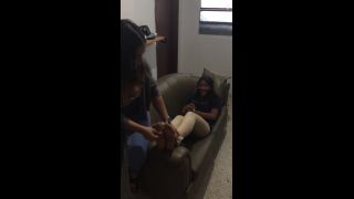 LaPrincesasTickling Valentina foot tickles victim number 1(Fetish porn)