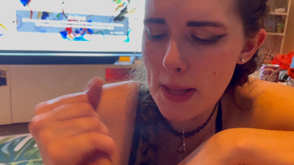 Bbybimbogamer - Sister Lustfully Deepthroats Brother and Begs For Cu