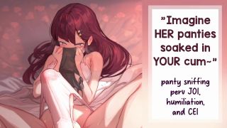 Ella Camille VA - Be A PROUD Pathetic Panty Sniffer for Me | Gender Neutral Gooner CEI JOI