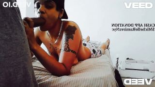 boricualovenyc - REAL LESBIAN DYKE DIKE SUCKING A BLACK COCK BBC BISEXUAL