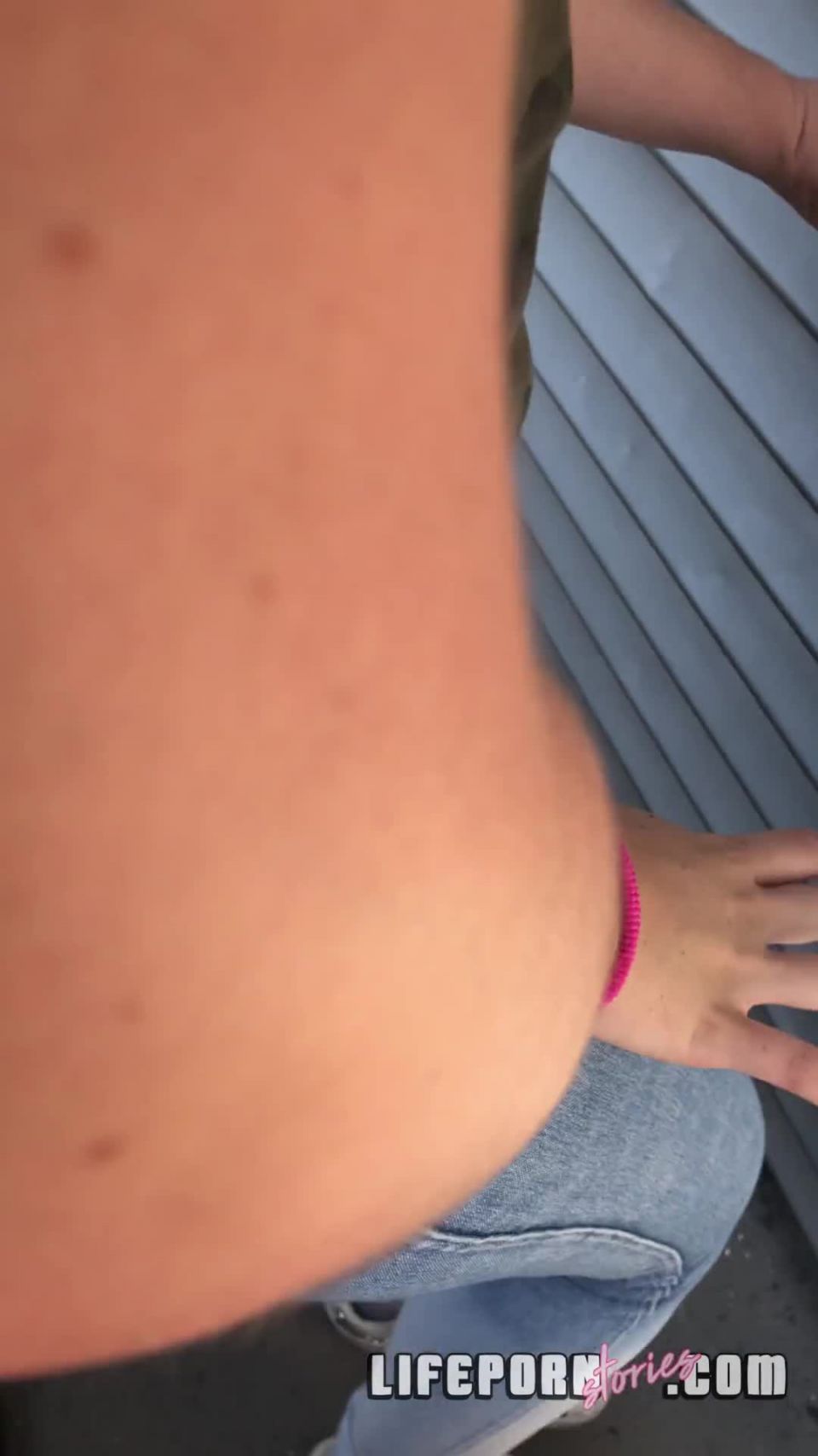 Kizzy Sixx - Story 5 Doggie Style On a Rooftop - Pov