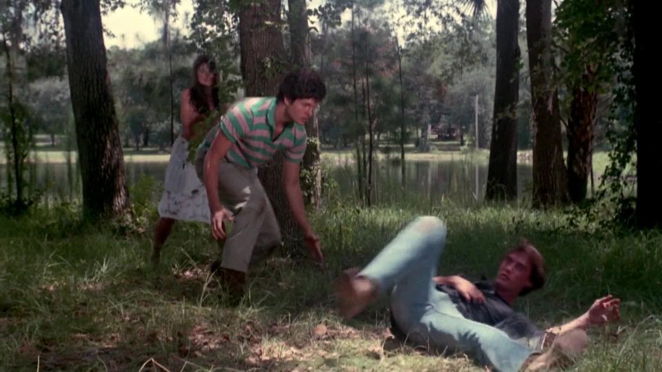 Andrea Thompson, Kimberly Stahl, Debra Hunter, Lori Lewis - Nightmare Weekend (1986) HD 1080p - (Celebrity porn)