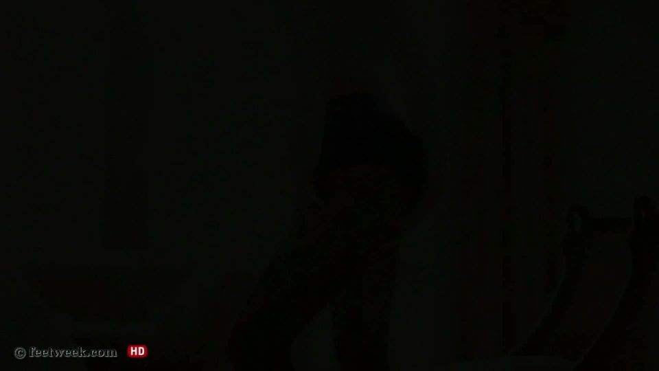 sexy blonde playing in sheer pantyhose pantyhose 