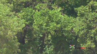 Busty damsel shows her naked body at the nude strand  3