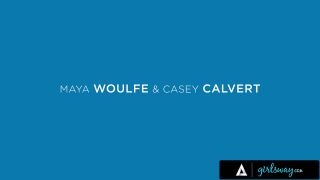 Girlsway  petite nette maya woulfe has passionate real sex wit....