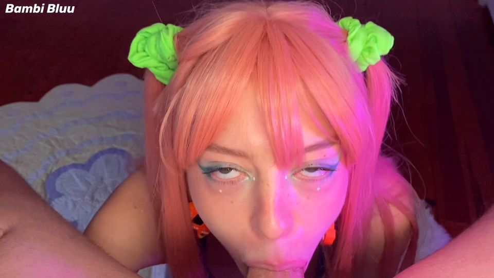 Bambi Bluu - Cuck JOI Blowjob Voiceover SPH POV - POV