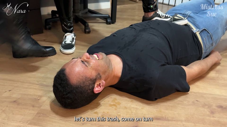 MISTRESS NARA NEVEU: "NARA AND SUE TEACH THEIR TRAINEE A LESSON HE'LL NEVER FORGET" (720 HD) (2024)