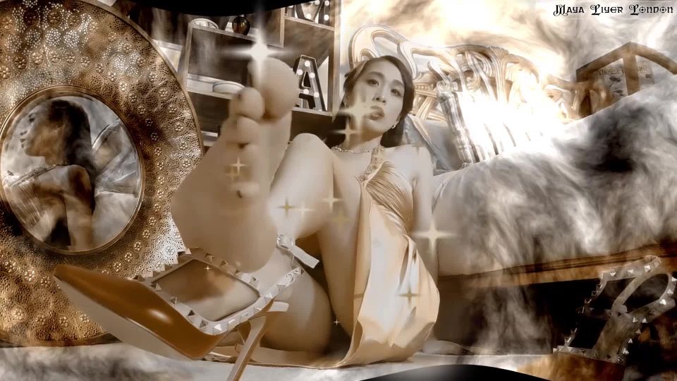 free adult video 23 femdom caning Maya Liyer - In Debt to My Mezmerizing Feet, foot on pussy licking