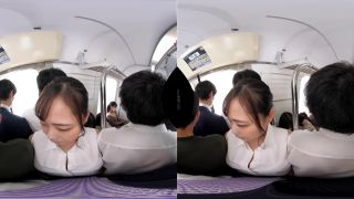 DSVR-01110 【VR】 A Busty Woman In Front Of You On A Crowded Train! VR That Hits The Boobs With Force Majeure - OL