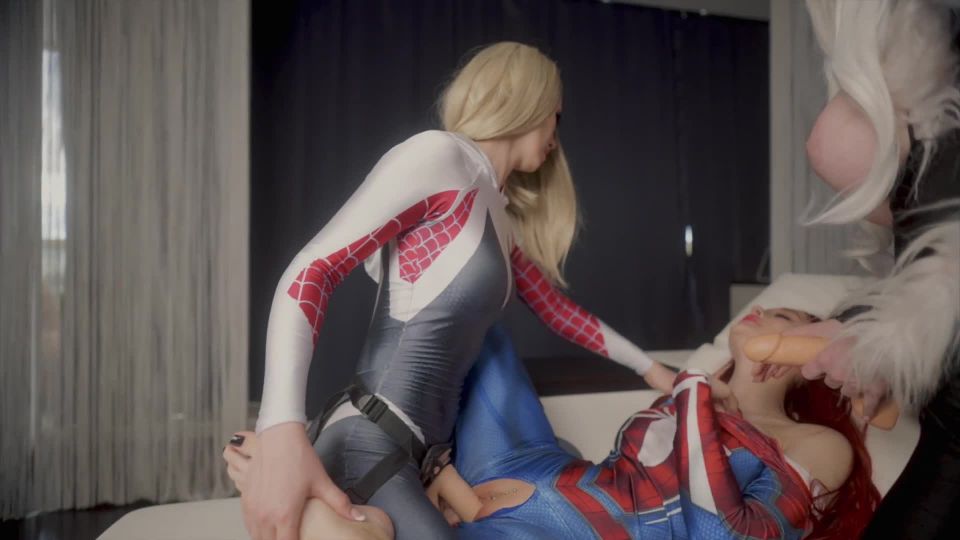 [waranlov.com] Bang-Have A Wild Threesome | giga heroine, cosplay, コスプレ, superheroine, 女子プロレス, wrestling