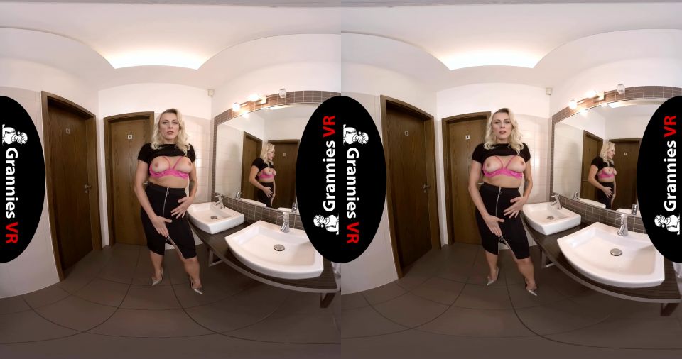 Masturbates in Restroom