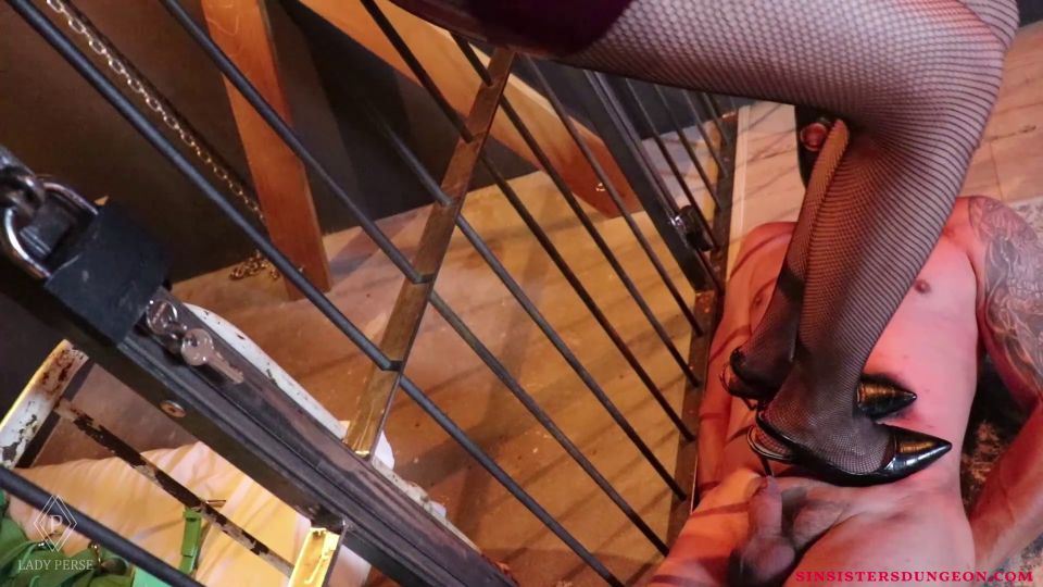 Ladyperse - trampling with my slave -  Femdom