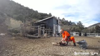 Yardwork With Greyhound (And Chickens) - 12.16.19 Quick V...