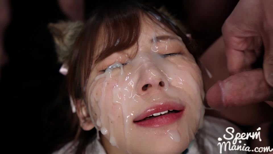 Nagi Tsukino Nagi Tsukino's Sticky Bukkake Facial Quick V...