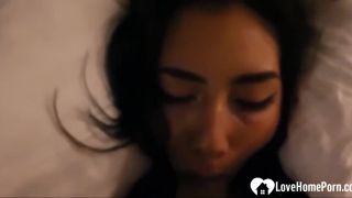 Paid A Beautiful Random Asian Girl To Blow My Cock Balls Deep - Homemade