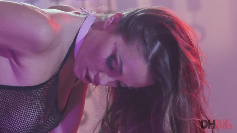 Hot Dominatrix Abigail Mac spanks and dominates busty Gabbie Carter