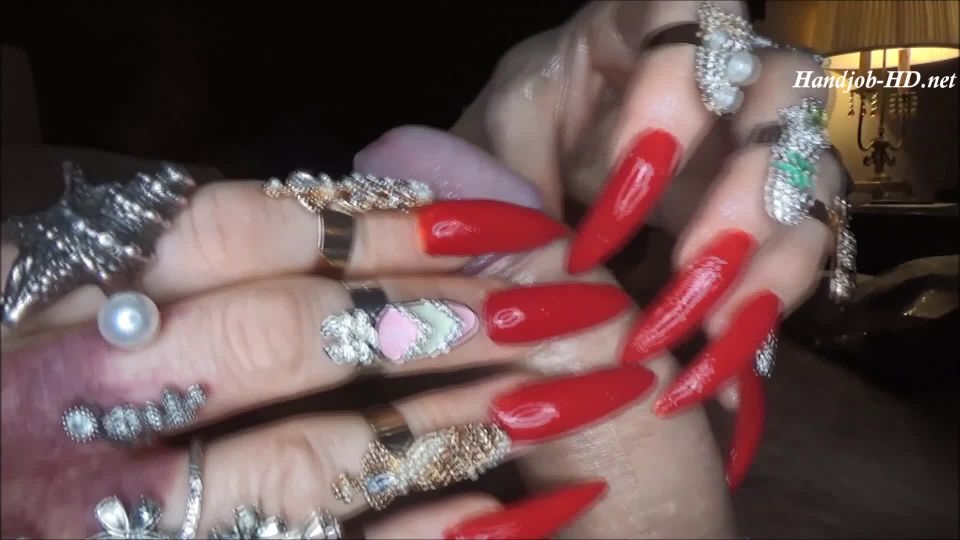 online adult video 24 Wanking With Long Red Fingernails – Fetish Lady Imperatriza | handjob | handjob porn 