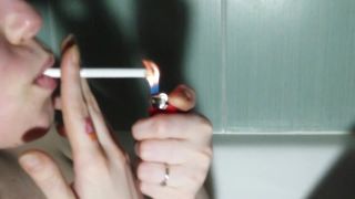 big tits fetish XcreaMMollyX - 036 SMOKING GIRL IN SLOW MOTION. LIPS, smoking on smoking