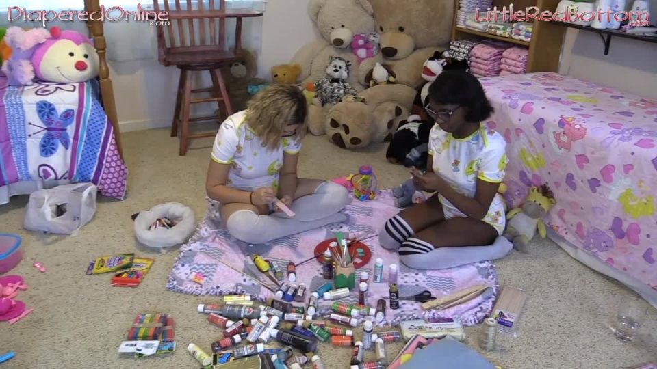 Diaperedonline2Red Iris Red  Iris Decorating Spanking Sticks