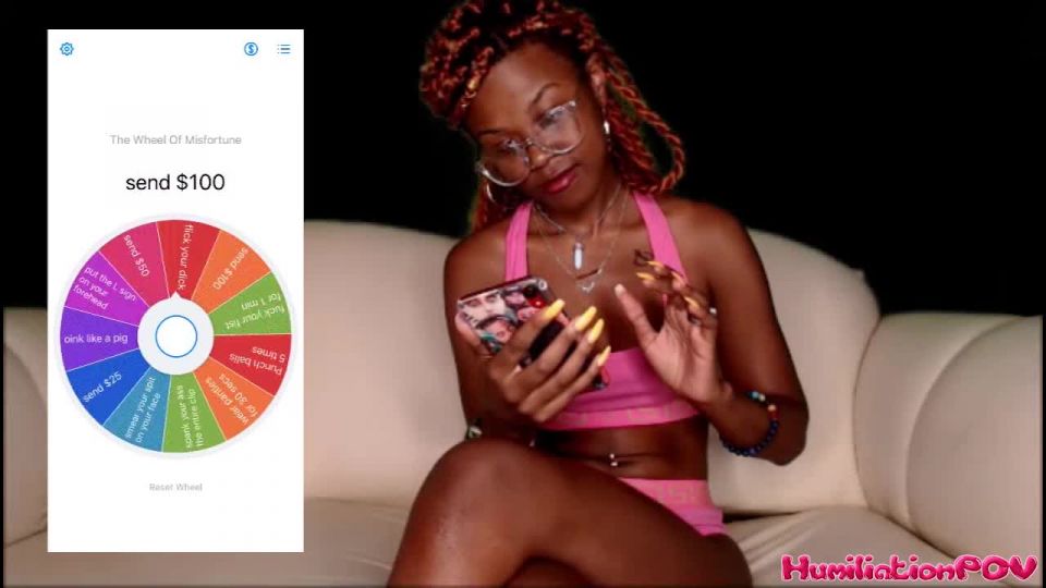 free xxx video 41 HumiliationPOV - The Wheel Of Misfortune | femdom pov | masturbation porn femdom feminization