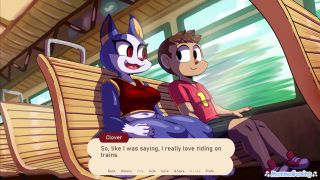 MommaGaming - Animal Crossing Cat Sat On My Cock THE FATTES THIGHS - Waifu Crossing R34 Hentai Game (VA)