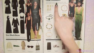 online video 35 Mistress Lucyxx – ASMR Fashion Magazine Sissy Shopping, femdom sissification on fetish porn 