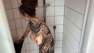 Aja - Luna - Extra rasiert für DICH - Solo unter der Dusche 1080P - Alemania