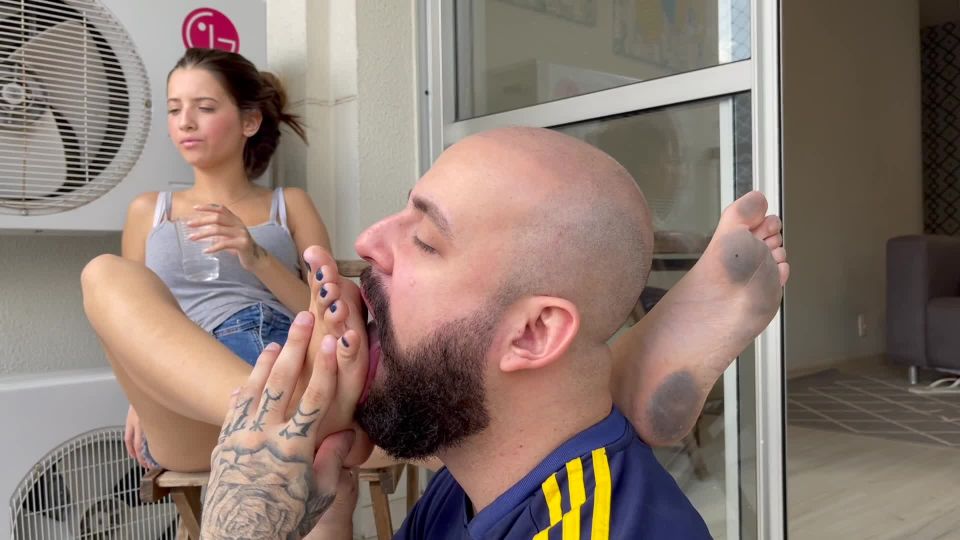 free porn clip 12 Gg Producer – Cleaning Paulinhas Dirty Feet Spit Bonus | mixed femdom | fetish porn karate fetish