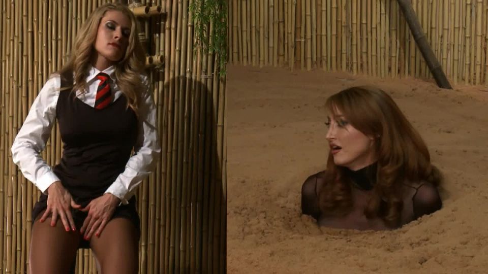 online video 48 lesbian anal fetish Stranded in Quicksand (E0655), latex on femdom porn