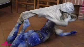 Zentaidolls - Tereza Pornostar in einem Nylon Catsuit 1080P - Mdh