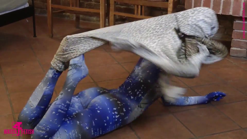 Zentaidolls - Tereza Pornostar in einem Nylon Catsuit 1080P - Mdh