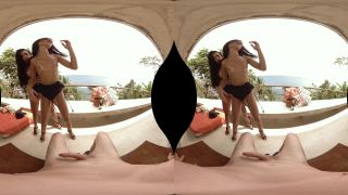 porn clip 27 Alice Marques & Bianca Reis in Pop Your Cork - shemales - shemale porn 