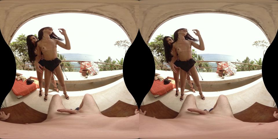 porn clip 27 Alice Marques & Bianca Reis in Pop Your Cork - shemales - shemale porn 