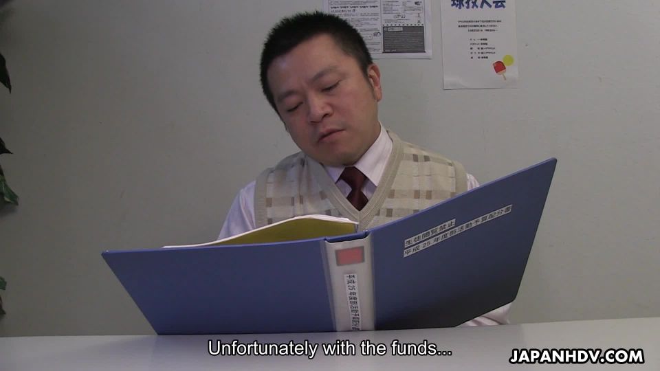 Sayaka Aishiro  Sayaka Aishiro is shy to meet a guy in the toilet