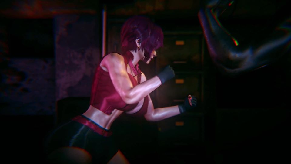 7146 Jinx y Vi follada por Big Black Cock