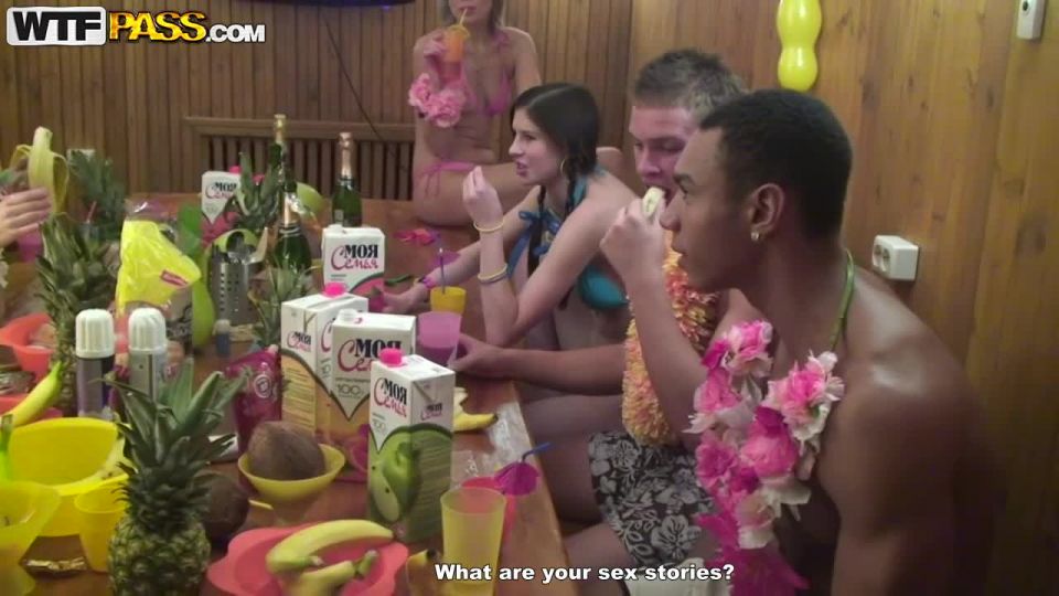 StudentSexParties - Hawaian fiesta de sexo universitaria - Grupo