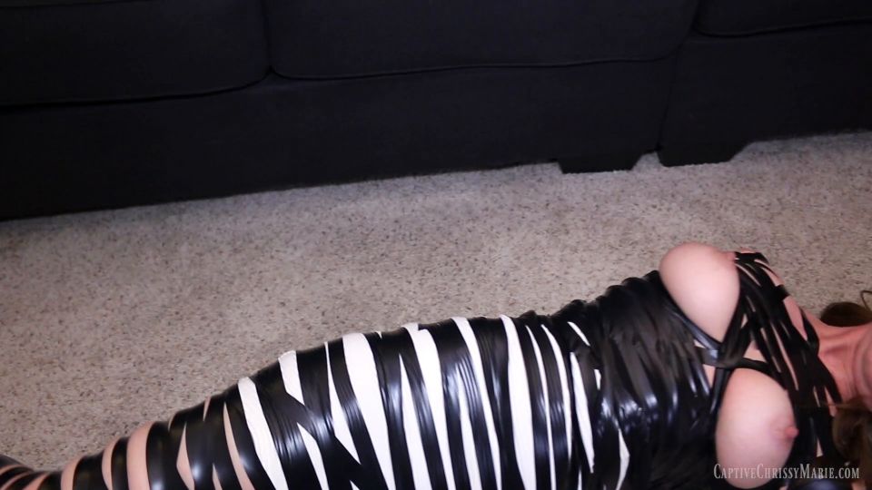 Mummified By The Enraged Electrician - CaptiveChrissyMarie.