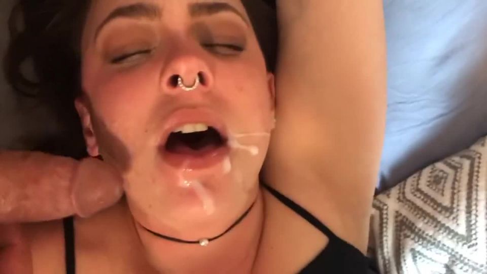 free adult video 32 amateur sloppy blowjob porn | Shelbi DD – Amateur Married Slut Takes Facial While Getting Fucked Hard | threesome