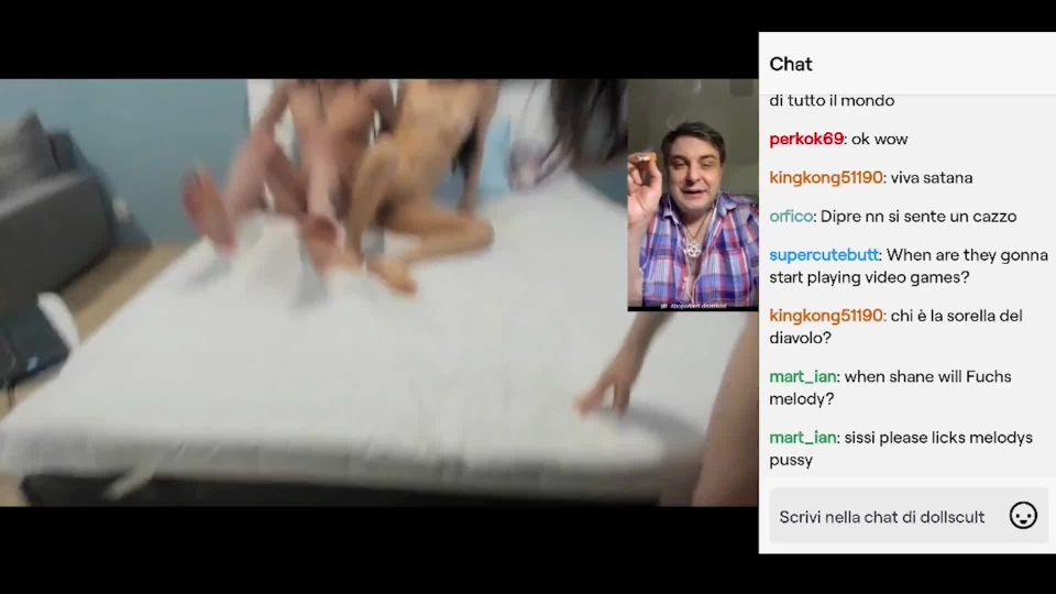 Threesome Sex Live On Twitch 1080p
