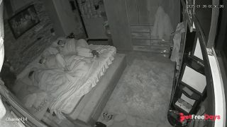 [Sleeping.Porn] Three relatives sleeping together bedroom hidden video