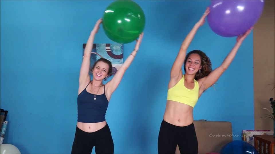 Custom Fetish - Cherri s Balloon Workout - Fetish