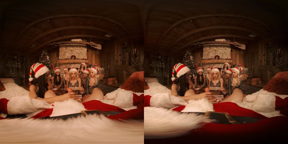 clip 8  Abella Danger, Alex More, Allie Nicole, Astrid Star in Santa’s Naughty Elves, virtual reality on reality