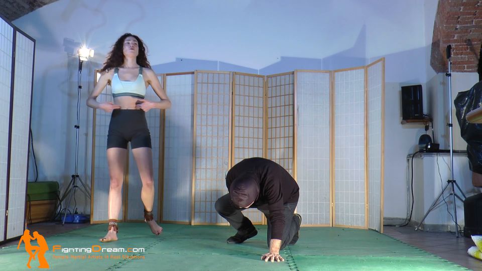 online adult video 36 Fightingdream: Daphne Fingers Strikes Selfdefense Lesson - fetish - femdom porn male underwear fetish