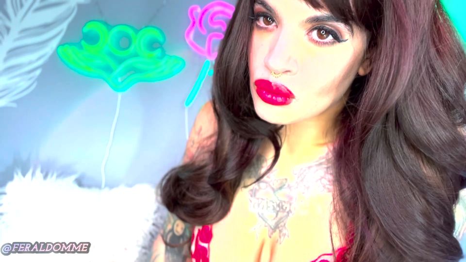 porno online clip 37 Diosa Galáctica – Rojo Vibrante POV Besos en pov mujer alta femdom