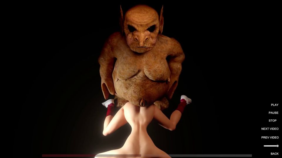 Alenkah - cerdo zombi feo folla chica y luego la traiciona a otros monstruos