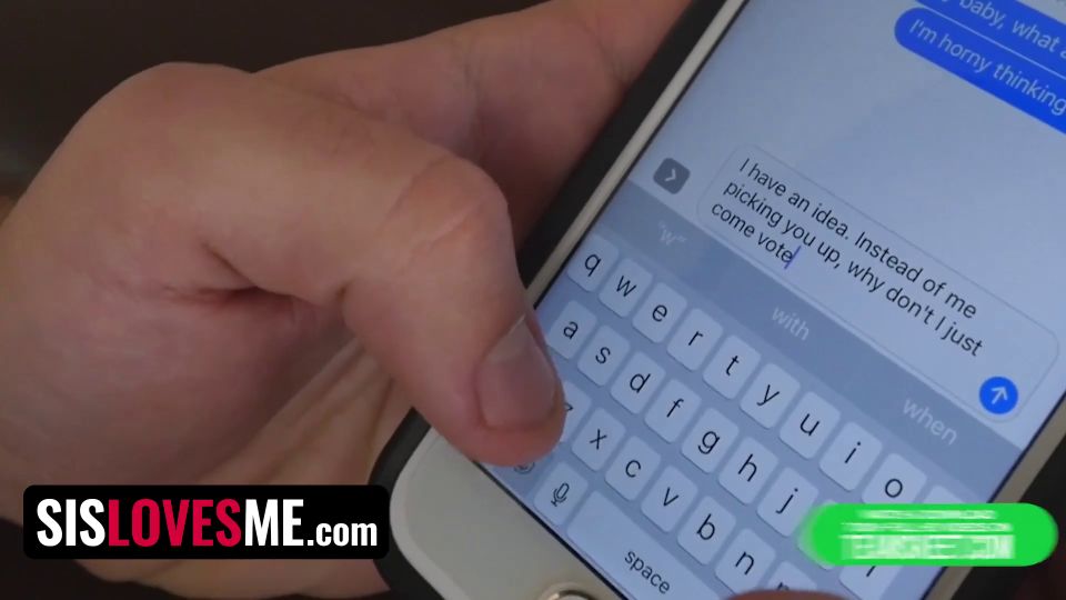 Sislove  creepy stepbro and his friend take turns fucking blin....